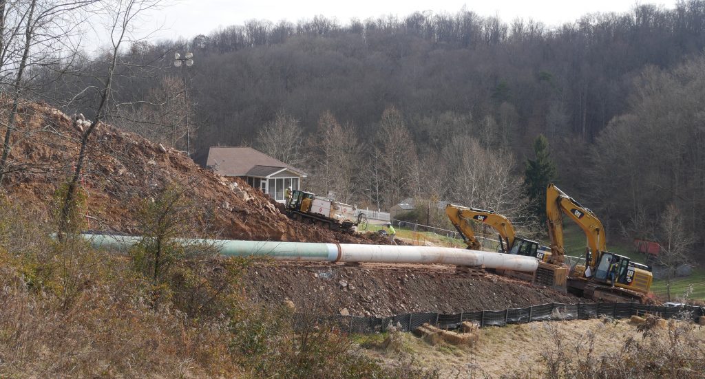 Map of some pipelines - WV Surface Owners' Rights Organization